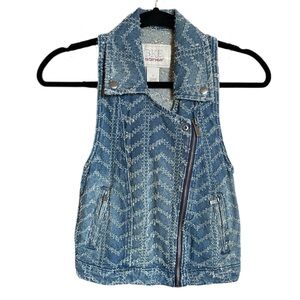 Buckle BKE Outerwear Denim Textured Vest